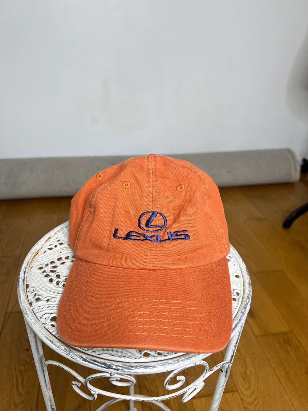 Lexus, OTTO Rust Orange Baseball Cap with Red Logo